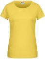 Dames T-shirt Daiber Basic-T 8007 Yellow